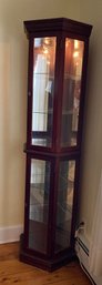 Vintage Corner Display Cabinet