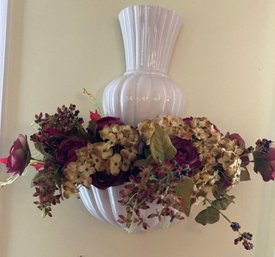 Vintage Ceramic Urn And Bowl Type Planter