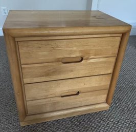 Dixie Mid Century Modern Style Wood Nightstand