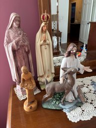 Religious Figurine Lot