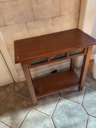 Wood Side Table