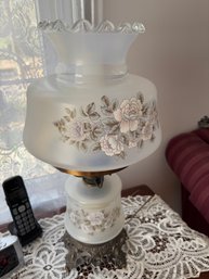 Set Of Three Hurricane Table Lamps