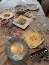 Assorted Serving Pieces