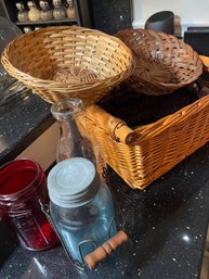 Bottles And Baskets