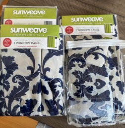 Sunweave Indoor & Outdoor Window Panels, Set Of 4