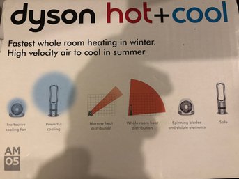 Dyson AM05 Hot  Cool Fan Heater