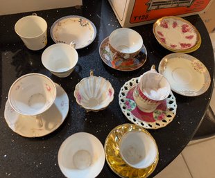 Teacups And Saucers Mixed Lot