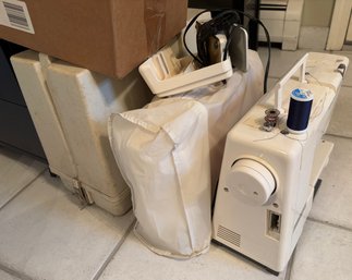 Three Sewing Machines