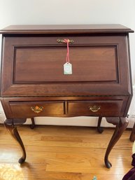 Queen Anne Style Slanted Drop Leaf Desk