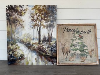 2 Pieces Nature Wall Art