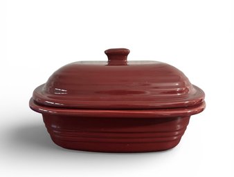 Pampered Chef Retired Ceramic Deep Covered Baker, New