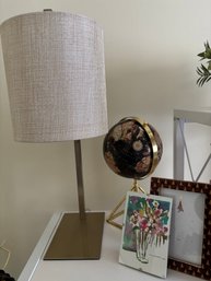 Globes, Lamp, Frames