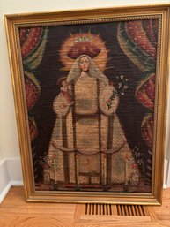 Peruvian Colonial Art Virgin Reproduction/replica