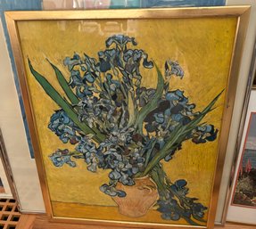 Van Gogh Framed Poster 'Irises'