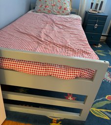 Twin Bed Frame Blue