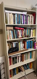 White Wood Bookcase One