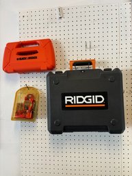 Drill, Laser Level, Drill Bits