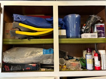 Garage  Cabinet Contents
