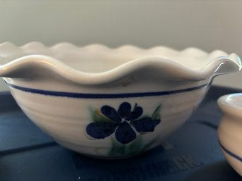 Handmade Tom Jones 3 Piece Pottery Set