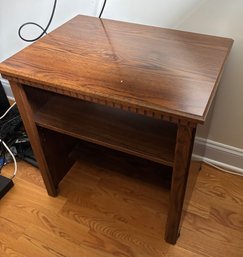 Wood Side Table