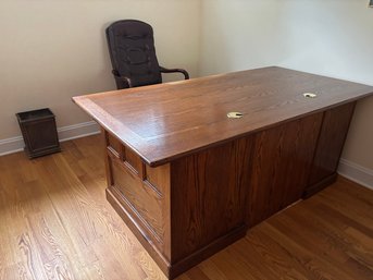 Winners Only Inc Desk WithChair And Wastebasket