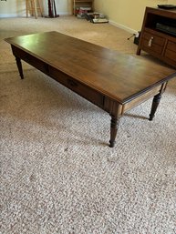 Ethan Allen Wood Cocktail Table