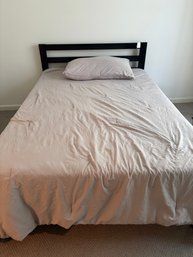 Zinus Modern Full Size Black Bed Frame