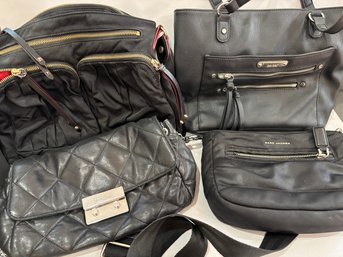 Four Luxury Handbags In A Decorative Box, MZ Wallace, Kors, Jacobs, Miller