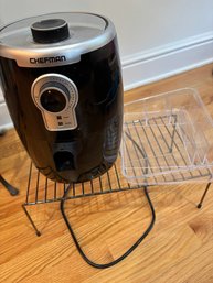 Chefman TurboFry 2-Quart Air Fryer And Kitchen Organizers