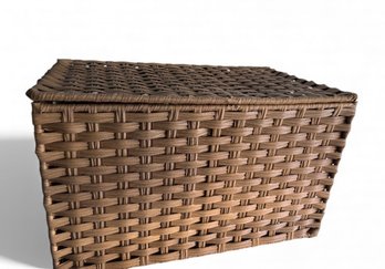 Water Hyacinth Small Wicker Storage Trunk