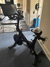 Peloton Stationary Exercise Bike With Bontrager Comfort Seat