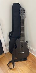 Enya Black Guitar And Case