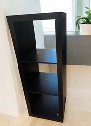 Wood Black Bookcase #1