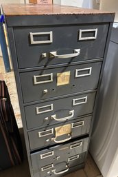 Six Drawer Filing Cabinet