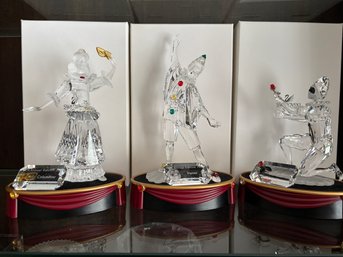 Masquerade, Swarovski Crystal,  Set Of Three