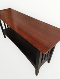 Wood Buffet Table
