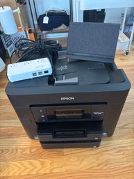 Epson Printer, Bestek Charger, Tablet Stand