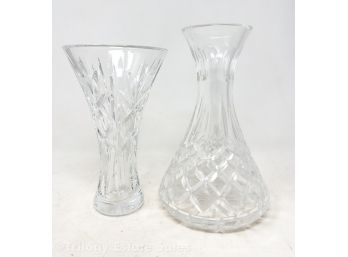Waterford Crystal Decanter & Vase