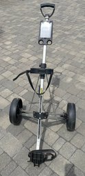 Foldable Bag Boy LT-400 Golf Trolley Features A Lightweight Aluminum Frame For Easy Transport And Storage
