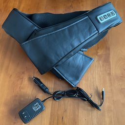 Shiatsu Neck And Back Massager With Home Charger And Car Charger