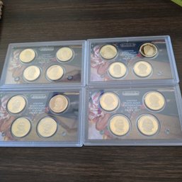 US Presidential $1 Coin Proof Set Sixteen Coins Total (DR)