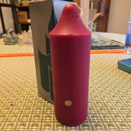 Partylite Colonial Candle Of Cape Cod Cranberry Pillar