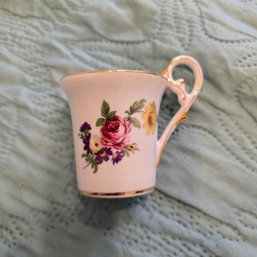 Vintage-style Demitasse Cup Made Of Fine Bone China  (SH)