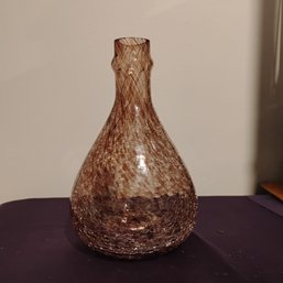 Vintage Crackle Finish Art Glass Shade (NM)