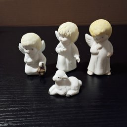 Vintage Porcelain Angel Figurine Set (NM1)
