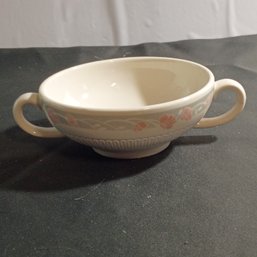 Vintage Syracuse China 'Gratitude' Pattern Restaurant-ware Berry Bowl (NM)
