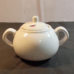 Vintage Sugar Bowl & Lid Arzberg White (NM)