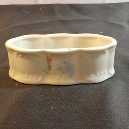 Vintage Takahashi Porcelain Trinket Box (missing Lid) (NM)