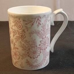 Roy Kirkham Fine Bone China Mug In The Old English Pink Pattern (NM)