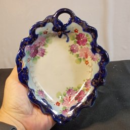 Vintage Nippon Porcelain Nappy Or Candy Dish (NM)